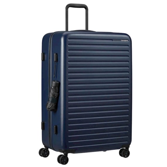 SAMSONITE Mala de Viagem / Trolley Grande 75cm 4R Stackd Azul Escuro | Ref. 92KF100341