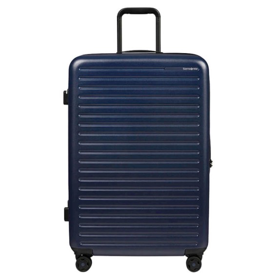 SAMSONITE Mala de Viagem / Trolley Grande 75cm 4R Stackd Azul Escuro | Ref. 92KF100341