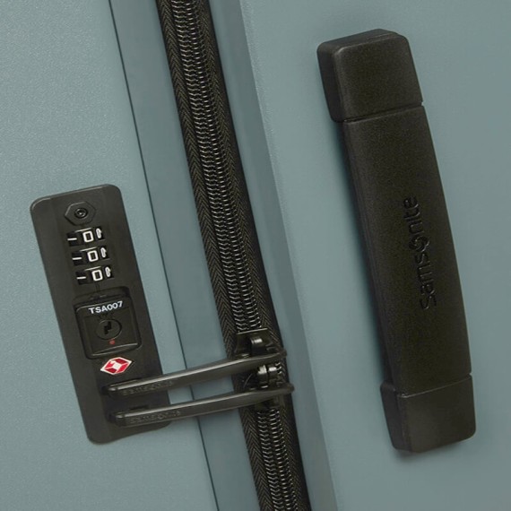 SAMSONITE Mala de Viagem / Trolley Grande 75cm 4R Stackd Verde | Ref. 92KF100314