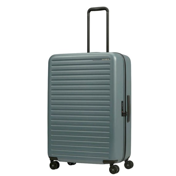 SAMSONITE Mala de Viagem / Trolley Grande 75cm 4R Stackd Verde | Ref. 92KF100314