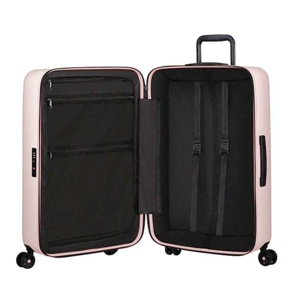 SAMSONITE Mala de Viagem / Trolley Médio 68cm 4R Stackd Rosa | Ref. 92KF100280