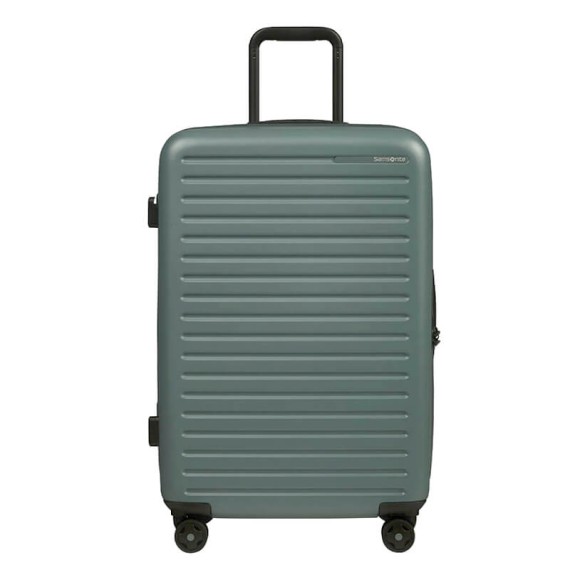 SAMSONITE Mala de Viagem / Trolley Médio 68cm 4R Stackd Verde | Ref. 92KF100214