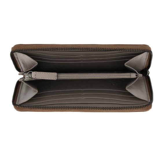 Camel Active Carteira de Senhora com fecho VALENCIA Conhaque | Ref. 9132070422