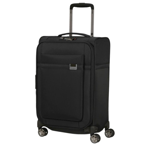 Samsonite Mala/Trolley Cabine 55cm 4R Spinner Exp AIREA Preta | Ref. 92KE000209