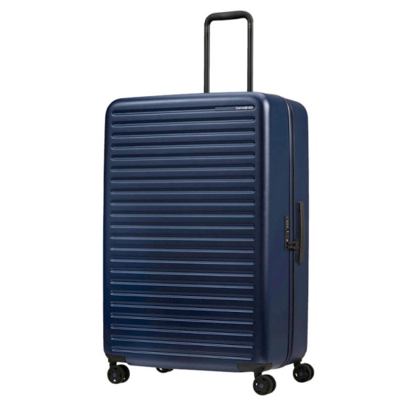 SAMSONITE Mala de Viagem / Tolley Gigante 81cm 4R Stackd Azul Escuro | Ref. 92KF100441