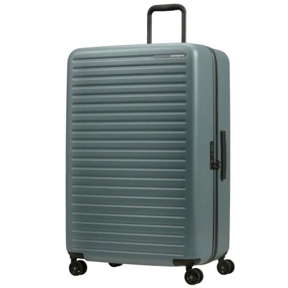 SAMSONITE Mala de Viagem / Trolley Gigante 81cm 4R Stackd Verde | Ref. 92KF100414