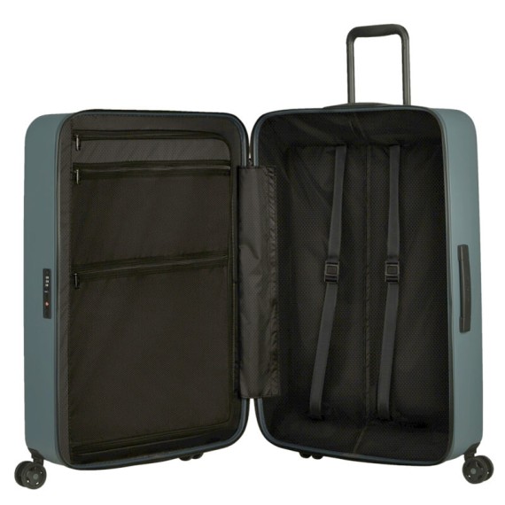 SAMSONITE Mala de Viagem / Trolley Gigante 81cm 4R Stackd Verde | Ref. 92KF100414