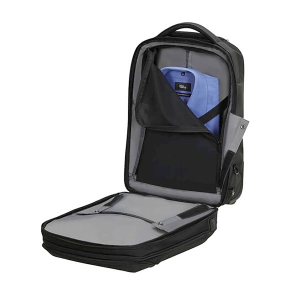Samsonite Mochila com Rodas para Portátil 17.3” LITEPOINT Preta | Ref. 92KF200609 Samsonite Mochila com Rodas para Portátil 17.3” LITEPOINT Preta | Ref. 92KF200609