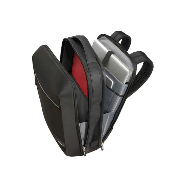 Samsonite Mochila para Portátil 14.1” c/Porta USB LITEPOINT Preta | Ref. 92KF200309