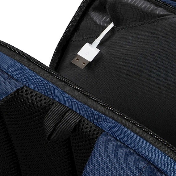 Samsonite Mochila para Portátil 14.1” c/ Porta USB MYSIGHT Azul | Ref. 92KF900301