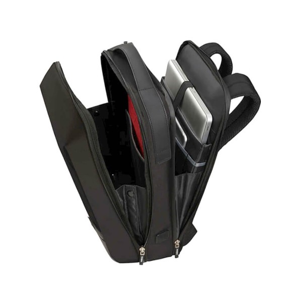 Samsonite Mochila para Portátil 15.6” c/Porta USB LITEPOINT Preta | Ref. 92KF200409