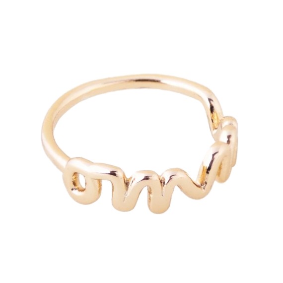 Anekke Anel OMM Dourado Tamanho 14 | Ref. 280.31702-26-111G14 Anekke Anel OMM Dourado Tamanho 14 | Ref. 280.31702-26-111G14