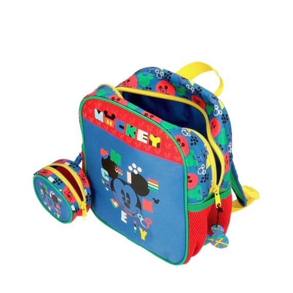 Mochila Pré-escolar 25cm Mickey SHAPE SHIFTER Multicolor | Ref. 186.4382021