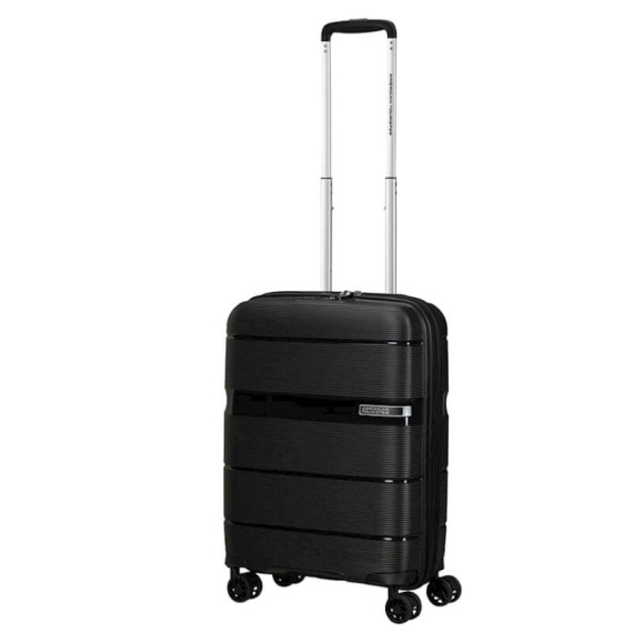 American Tourister Mala de Cabine / Trolley 55cm 4 Rodas LINEX Preta | Ref. 9290G00109