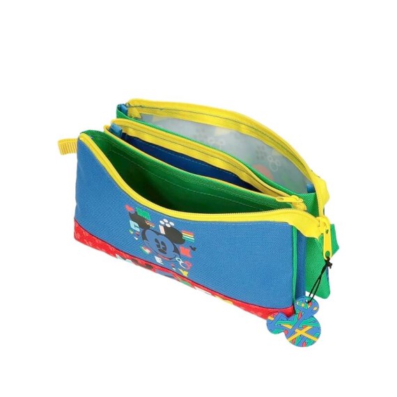 Estojo Escolar Triplo Mickey SHAPE SHIFTER Multicolor | Ref. 186.4384321