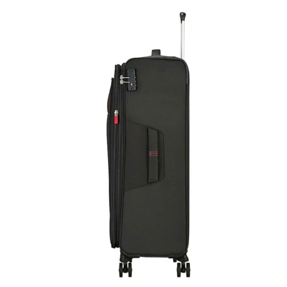 AMERICAN TOURISTER Trolley Grande 79cm 4R Exp. Crosstrack Cinza/Vermelho | Ref. 92MA300418 AMERICAN TOURISTER Trolley Grande 79cm 4R Exp. Crosstrack Cinza/Vermelho | Ref. 92MA300418