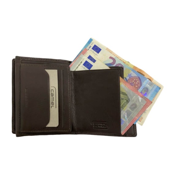 Camel Active Carteira Porta-Notas para Documentos VEGAS Castanha | Ref. 91B3474420