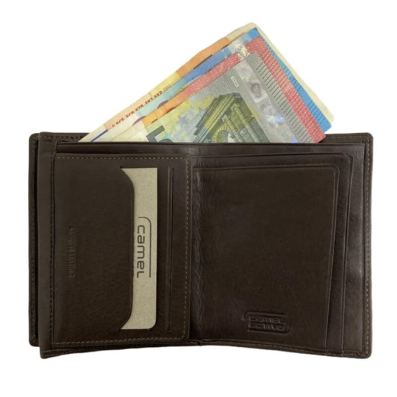 Camel Active Carteira Porta-Notas para Documentos VEGAS Castanha | Ref. 91B3474420