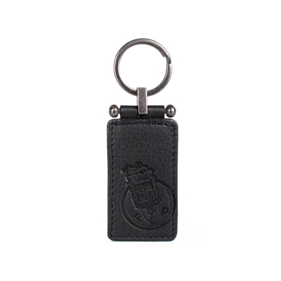 Porta-Chaves Retangular PORTO Oficial Preto | Ref. 51.FCP2592P
