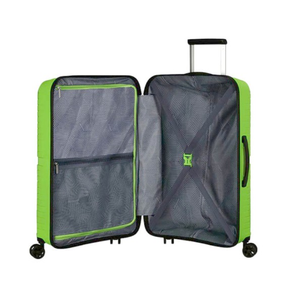 American Tourister Mala de Viagem / Trolley Médio 67cm 4R AIRCONIC Acid Green | Ref. 9288G00204