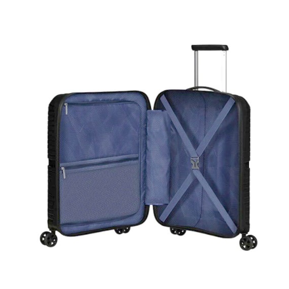American Tourister Mala Trolley Pequeno 55cm 4R 15.6” AIRCONIC Preto Ónix | Ref. 9288G00509