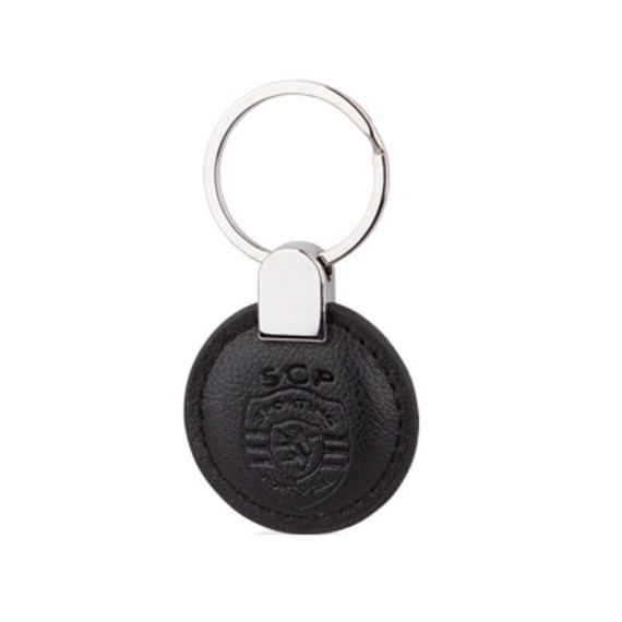 Porta Chaves Redondo SPORTING Oficial Preto | Ref. 51.SCP8101