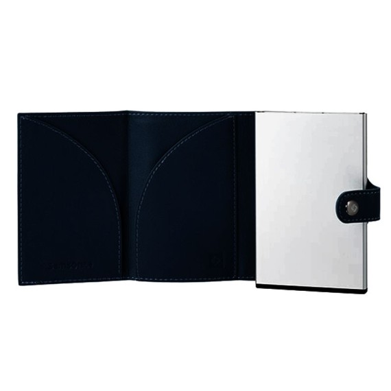 Samsonite Carteira Deslizante ALU FIT SLG Azul | Ref. 92KB920201