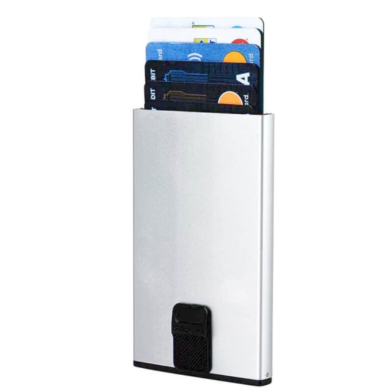 Samsonite Porta-Cartões Deslizante ALU FIT SLG Alumínio | Ref. 92KB920108