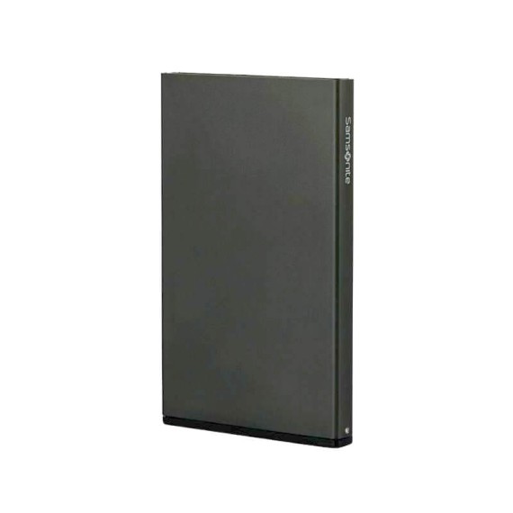 Samsonite Porta-Cartões Deslizante ALU FIT SLG Antracite | Ref. 92KB920118