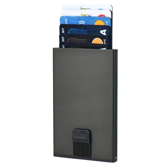 Samsonite Porta-Cartões Deslizante ALU FIT SLG Antracite | Ref. 92KB920118