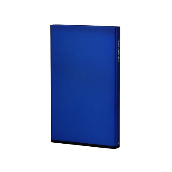 Samsonite Porta-Cartões Deslizante ALU FIT SLG Azul | Ref. 92KB920111