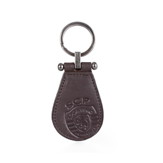 Porta Chaves em Gota SPORTING Oficial Castanho | Ref. 51.SCP3591C