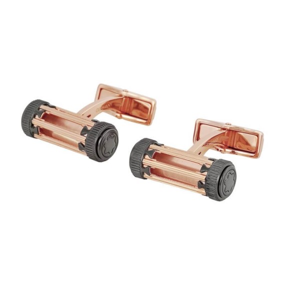 Botões de Punho MONTBLANC PVD Edição Leonardo Dourado | Ref. 238.109789 Botões de Punho MONTBLANC PVD Edição Leonardo Dourado | Ref. 238.109789