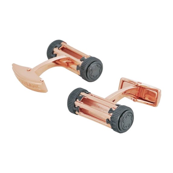 Botões de Punho MONTBLANC PVD Edição Leonardo Dourado | Ref. 238.109789 Botões de Punho MONTBLANC PVD Edição Leonardo Dourado | Ref. 238.109789