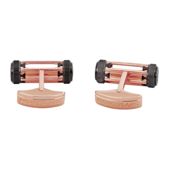 Botões de Punho MONTBLANC PVD Edição Leonardo Dourado | Ref. 238.109789 Botões de Punho MONTBLANC PVD Edição Leonardo Dourado | Ref. 238.109789