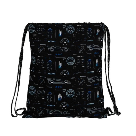Mochila Saco Infantil Batman BAT-TECH Preta | Ref. 248.612104196 Mochila Saco Infantil Batman BAT-TECH Preta | Ref. 248.612104196