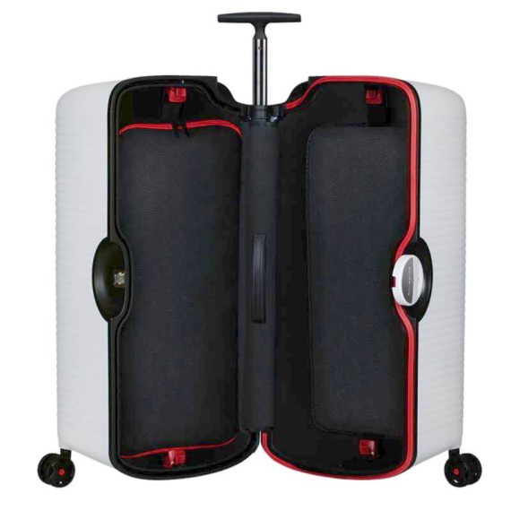 Samsonite Mala/Trolley Grande 76cm 4R Spinner IBON Branca | Ref. X92KE900135