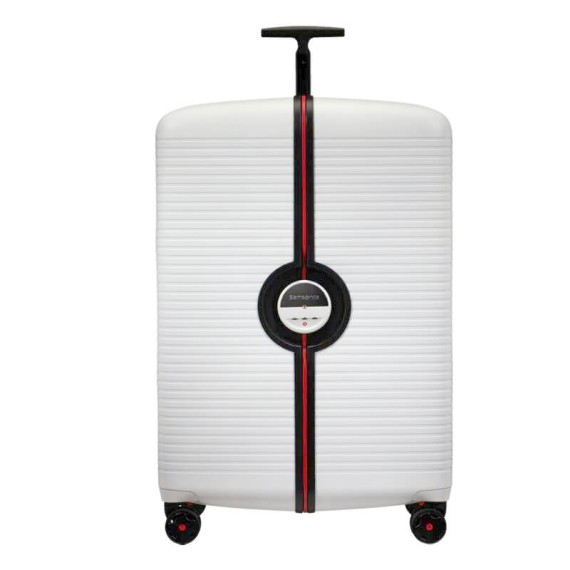 Samsonite Mala/Trolley Grande 76cm 4R Spinner IBON Branca | Ref. X92KE900135