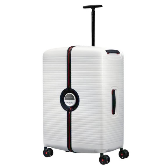 Samsonite Mala/Trolley Grande 76cm 4R Spinner IBON Branca | Ref. X92KE900135
