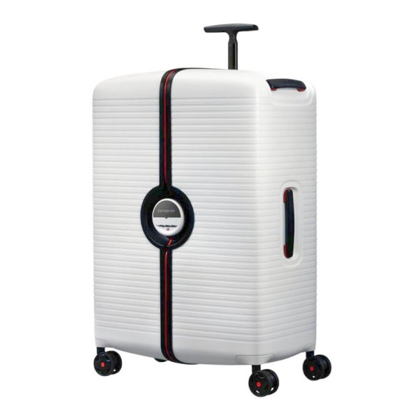 Samsonite Mala/Trolley Grande 76cm 4R Spinner IBON Branca | Ref. X92KE900135