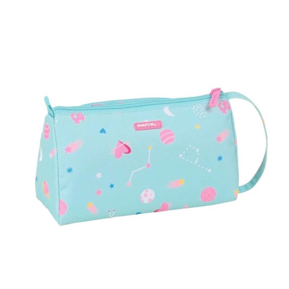 Estojo Escolar c/ Bolso Safta MY SPACE AZUL | Ref. 248.442127917 Estojo Escolar c/ Bolso Safta MY SPACE AZUL | Ref. 248.442127917