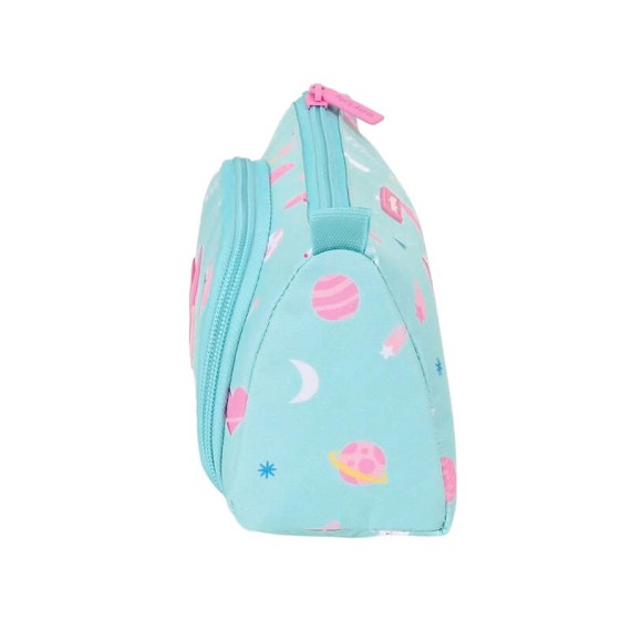 Estojo Escolar c/ Bolso Safta MY SPACE AZUL | Ref. 248.442127917 Estojo Escolar c/ Bolso Safta MY SPACE AZUL | Ref. 248.442127917