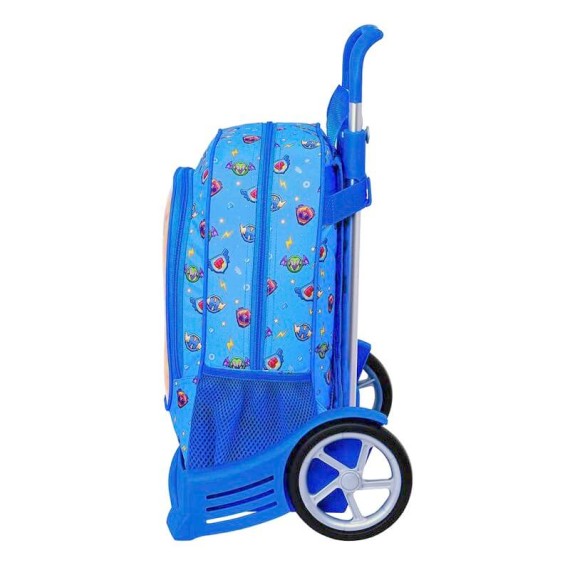 Mochila Grande 42cm c/ Carro Evolution SuperThings SÉRIE 7 Azul | Ref. 248.612176860 Mochila Grande 42cm c/ Carro Evolution SuperThings SÉRIE 7 Azul | Ref. 248.612176860