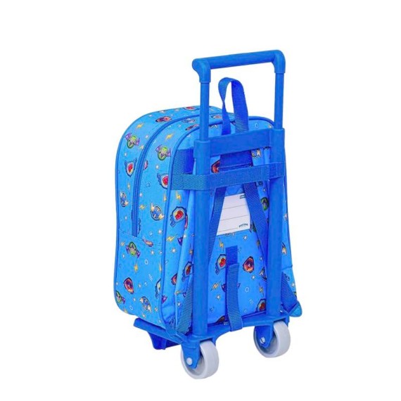 Mochila Infantil 27cm c/ Carro 805 SuperThings SÉRIE 7 Azul | Ref. 248.612176280 Mochila Infantil 27cm c/ Carro 805 SuperThings SÉRIE 7 Azul | Ref. 248.612176280