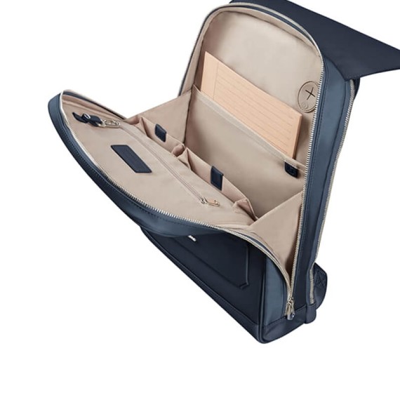 Samsonite Mochila c/ Aba para Portátil 14.1 ZALIA 2.0 Azul Escuro | Ref. 92KA800511