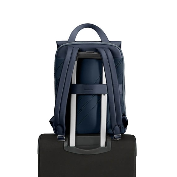 Samsonite Mochila c/ Aba para Portátil 14.1 ZALIA 2.0 Azul Escuro | Ref. 92KA800511