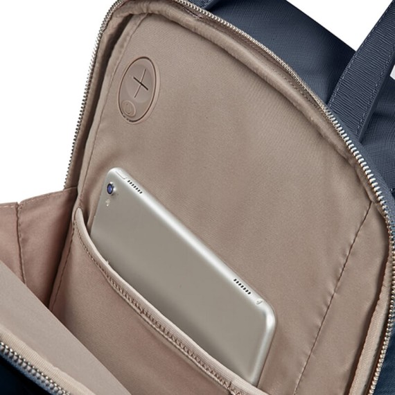 Samsonite Mochila c/ Aba para Portátil 14.1 ZALIA 2.0 Azul Escuro | Ref. 92KA800511