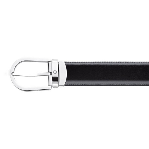 Cinto Clássico MONTBLANC Reversível 30mm Preto/Castanho | Ref. 238.128135