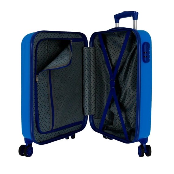 Mala de Cabine / Trolley 55cm 4 Rodas MICKEY Circle Azul | Ref. 186.2031721