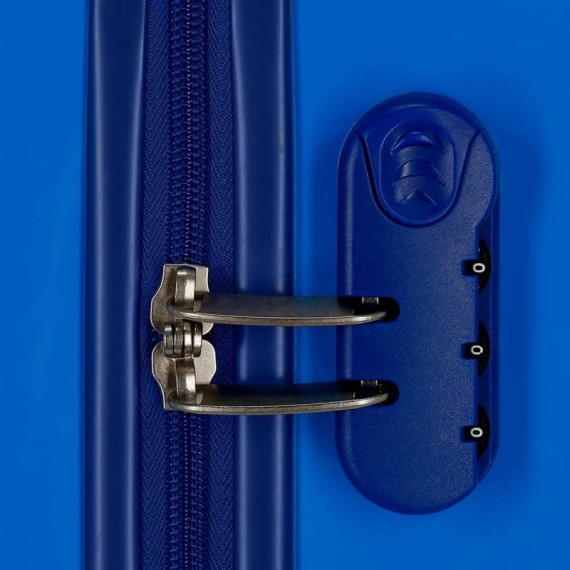 Mala de Cabine / Trolley 55cm 4 Rodas MICKEY Circle Azul | Ref. 186.2031721